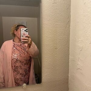 Amazon Pink Layered Ensemble